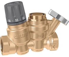 Caleffi TERMOSTATAS KARŠTO VANDENS CIRKULIACIJAI 3/4" SU TERMINIU