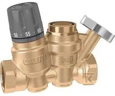 Caleffi TERMOSTATAS KARŠTO VANDENS CIRKULIACIJAI 3/4" SU TERMINIU
