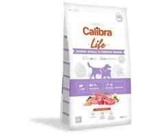 Šunų Maistas - CALIBRA Dog Life Junior Small&amp;Medium Breed ėriena 2.5kg