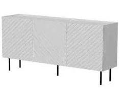 Cama Meble Cama LUCCA 3D komoda 165x40x80 baltas