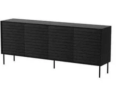Cama Meble Cama 4D CORTINA komoda 200x40x81 juodas