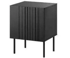 Cama Meble Cama Bedside table 2 pcs ISLA 44,5x40x59 juodas matt