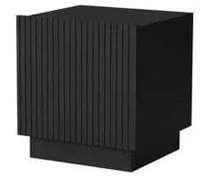 Cama Meble Cama Bedside cabinet, 2 pcs, LIVERTI, 45x42x47, juodas