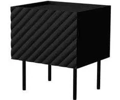 Cama Meble Cama LUCCA bedside cabinet, 2 pcs, 47x40x52, juodas