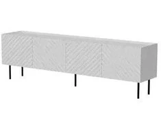 Laikiklis Cama Meble Cama LUCCA 4D TV cabinet 200x40x59 baltas