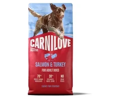 Carni Love Active lašiša &amp; kalakutiena - dry dog food - 12kg