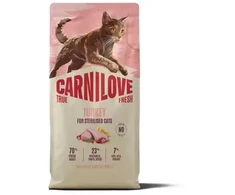 Carni Love True Fresh kalakutiena Sterilised - dry cat food - 400g