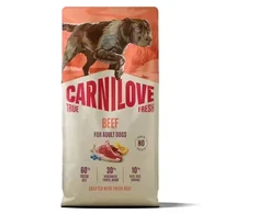 Carni Love True Fresh jautiena - dry dog food - 12kg