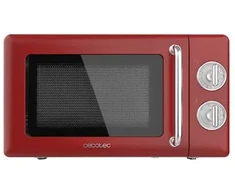 Cecotec 01710 kuchenka mikrobangų krosnelė Raudona, Nerūdijantis plienas Mikrobangų krosnelė grill Blat 20 l 700 W
