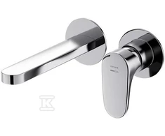 Bazinė baterija Cersanit Inverto gipsas chromas (S951-302)