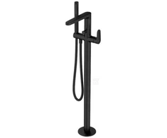 Vonios baterija Cersanit Inverto freeststanding juodas + auksinis (S951-283)