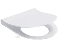 WC dangtis Cersanit, ZEN Oval City (Urban Harmony/Street Fusion Slim) lėtai nusileidžiantis, lengvai nuimamas