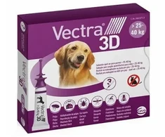 CEVA Vectra 3D (25-40kg) - anti-parasite drops for dogs - 3 x 4ml