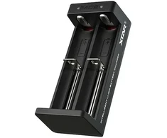Cilindrinių ličio jonų 18650 Xtar MC2C USB-C akumuliatorių įkroviklis