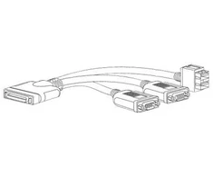 Cisco KVM jungiklio kabelis B serijos blade serveriams