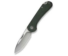 CIVIVI Elementum Slip Joint Žalias Micarta peilis