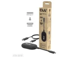 Club 3D Adapteris AV CLUB3D CSV-2570 huby i koncentratory USB Type-C
