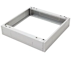 Cokolis 19" lauko spintoms, plotis 600 x gylis 450 mm x aukštis 100 mm, pilka ALANTEC