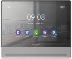 Commax CDV-1004QT NEO Sidabrinis MONITORIUS 10,1" LAISVŲ RANKŲ SMART HD VEIDRODIS