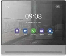 Commax CDV-1004QT NEO Sidabrinis MONITORIUS 10,1" LAISVŲ RANKŲ SMART HD VEIDRODIS