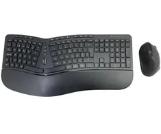 Conceptronic ORAZIO02PT klaviatūra Dołączona myszka Biuro RF belaidė QWERTY Portugalski Juodas