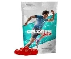 Sveikata ir asmeninė priežiūra - GELOREN Active Oranžinis Gummies (CONTIPRO, Joint Support, Collagen, Vitamin C)