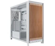 Corsair FRAME 5000D WOOD RS Midi Tower Orzech włoski, Baltas