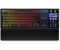 Corsair Galleon 100 SD Gaming-klaviatūra, Full-Size, integriertes Stream Deck, Hot-Swap, DE - juodas