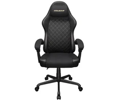 COUGAR CGR-FXF-GLB Universali žaidėjo kėdė Apmuštas sėdynė Juoda, Auksinė
