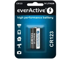 Baterija - everActive CR123 ličio baterija 1vnt