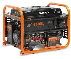 Daewoo Power Products DVIGU KURO GENERATORIAUS GENERATORIAUS DAEWOO GDA 7500DFE 6,5 kW