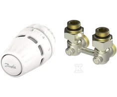 Danfoss REGUS RA veržlių rinkinys + RLV-KB 1/2" KAMPAS