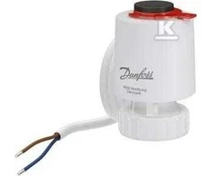 Danfoss TWA-Q termo aktuators NC, 230V, AB-QM pievienojums