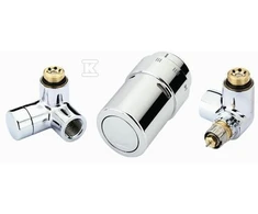 Danfoss TERMOSTAS KOPĖČIŲ RINKINYS.X-TRA CHROME, DEŠINĖ