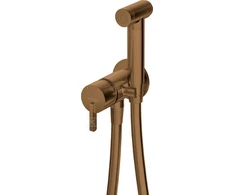 Bidė dušelio komplektas Deante Silia BQS_C34M, Brushed bronze