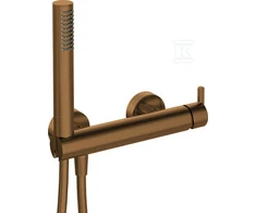 Deante dušo komplektas su maišytuvu Deante Silia BQS_C41M, Brushed bronze
