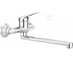 Sieninis virtuvinis maišytuvas Deante Lobo BYU_080M, Chrome