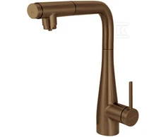 Deante Eridan virtuvinis maišytuvas su pajungimu vandens filtrui, BRE_C75M, Brushed bronze