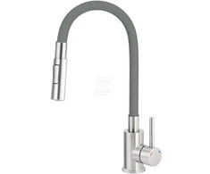 Virtuvinis maišytuvas Deante Luno BOC_T740, Titanium/Steel
