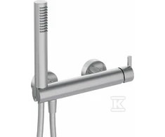 Deante dušo komplektas su maišytuvu Deante Silia BQS_F41M, Brushed steel