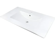 Deante Keraminis įleidžiamas praustuvas su vieta maišytuvui