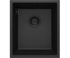 Deante granitinė virtuvinė plautuvė Deante Corda, ZQA_G10B, Metallic graphite