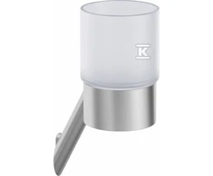 Deante Silia stiklinė dantų šepetėliams ADI_F911, Brushed steel