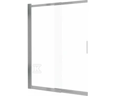 Vonios sienelė Deante Prizma, 100x140 cm, Brushed steel