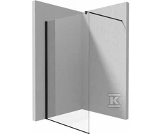 Deante SIENEL DUŠ KERRIA PLUS NERO SKAID 120 CM
