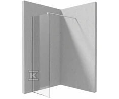 Walk-in dušo sienelė Deante Kerria Plus, 50 cm, Chrome