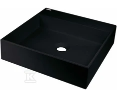 Graninis praustuvas Deante Correo 40x40 cm, CQR_NU4S, Nero