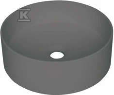 Granitinis praustuvas Deante Silia CQS_TU4S, Antracitas metalas