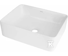 Praustuvas Deante Jasmin CDJ_6U4S, Baltas