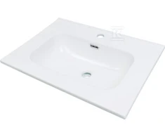 Praustuvas Deante Tubo, 60,3x46 cm, CTU_6U6W, Baltas